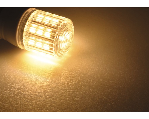 Lampe LED allumée