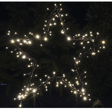 Étoile LED décorative pour l''extérieur, idéale pour la période de Noël