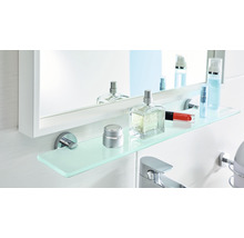 Tablette en verre tesa SMOOZ chrome