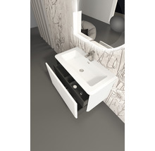 Meuble sous-vasque Baden Haus Icona couleur de façade blanc mat 94 x 55 x 48 cm