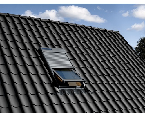 VELUX Solar-Rollladen SSL YK21 55x84 cm inkl. Funk-Wandschalter