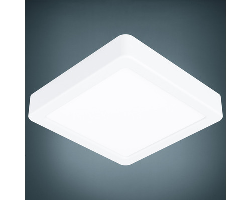 Plafonnier LED 11 W 1200 lm 3000 K blanc chaud 45x170x170 mm Fueva blanc