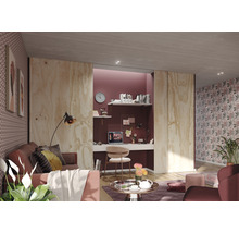 Papier peint intissé 114165 fleurs rose vif