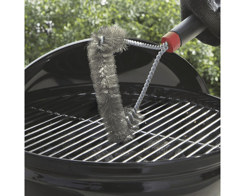 Brosse pour gril nettoie la grille du gril