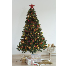 Sapin de Noël décoré avec des cadeaux