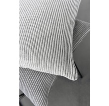 Coussin décoratif Hila 50x50 cm gris clair