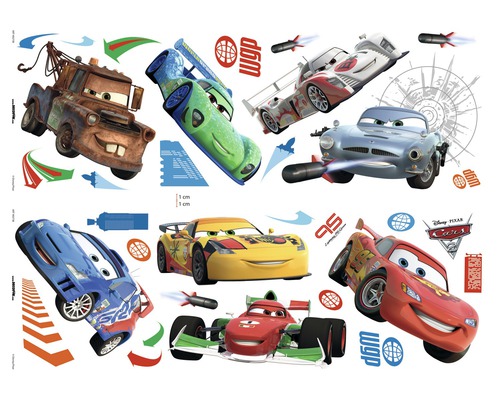 Wandaufkleber mit Cars Motiven