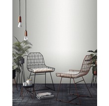Papier peint intissé 104872 Highland Uni Hessian blanc