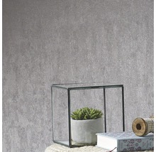 Papier peint intissé 104954 Kabuki Uni Molten argent