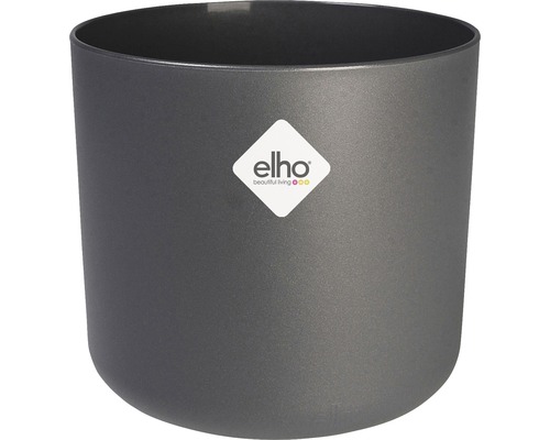 Pot de fleurs en plastique avec logo Elho