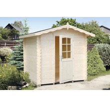 Abri de jardin Palmako Vivian 3,8 m² avec plancher 254 x 240 cm naturel