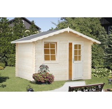 Gartenhaus Palmako Emma 4,6 m² inkl. Fußboden 290 x 250 cm natur