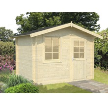 Gartenhaus aus Holz mit Fenster und Tür