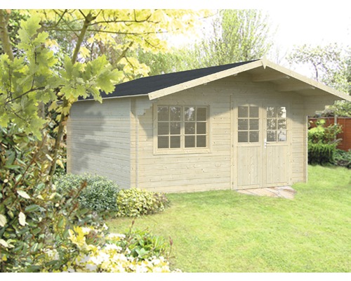 Gartenhaus Palmako Britta 17,5 m² 488 x 580 cm natur