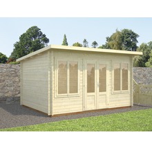 Gartenhaus Palmako Lisa 11,5 m² inkl. Fußboden 440 x 366 cm natur
