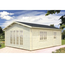 Gartenhaus Palmako Irene 23,9 m² inkl. Fußboden 514 x 598 cm natur