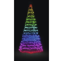 Arbre de Noël décoratif avec éclairage LED coloré