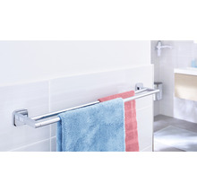 Barre porte-serviettes tesa double ELEGAANT 63 cm chrome