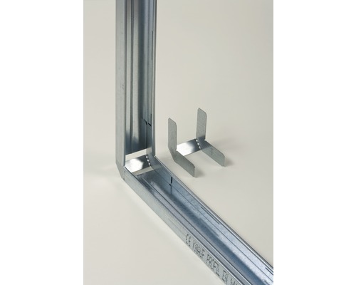 Metallständerwerk mit Montagewinkel