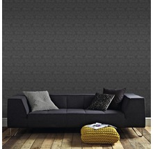 Papier peint intissé 113268 bois géométrique gris