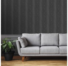 Papier peint intissé 113261 aspect peau de serpent gris
