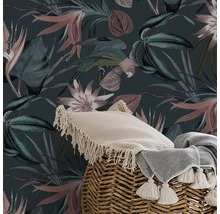 Papier peint intissé 113262 Parrot perroquet bleu