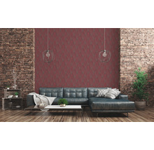 Vliestapete 37864-2 Metropolitan Stories 2 Art Deco rot