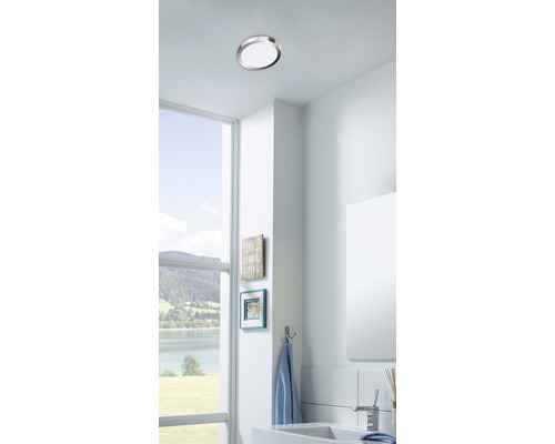 Bad LED Deckenleuchte IP44 21W 2000 lm 2700/4000 K warmweiß/neutralweiß Cool&Cosy chrom/weiß Ø 300 mm