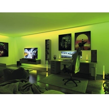 Bande LED Entertain prête à l'emploi 5,0 m Dynamic RGB changement de couleur 300 LED avec fonction mémoire + télécommande 12V-thumb-8
