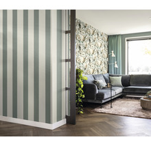 Papier peint intissé 485448 Florentine III rayures bleu