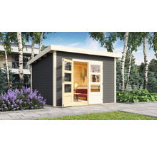 Gartenhaus Karibu Speyer 3 346 x 331,5 cm terragrau