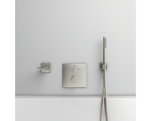 Robinet de baignoire apparent avec douchette à main et élément de commande