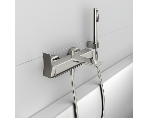 Aufputz-Badarmatur mit Handbrause