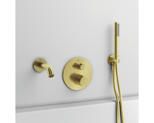 Wandarmatur für Badewanne mit Handbrause