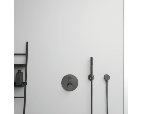 Duscharmatur-Set mit Handbrause und Thermostat