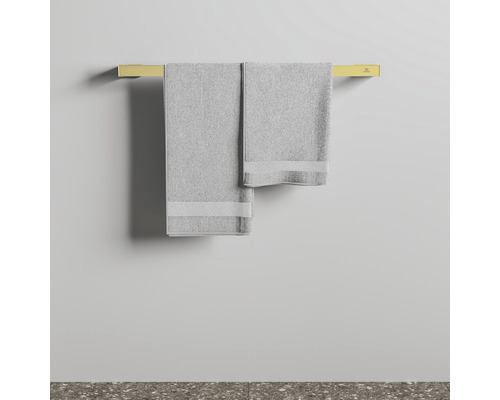 Porte-serviettes avec deux serviettes