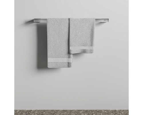 Handtuchhalter mit zwei Handtüchern