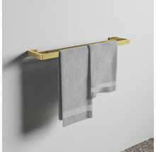 Badetuchhalter Ideal Standard Conca Cube doppelt brushed gold T4500A2