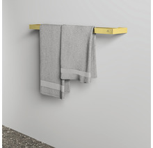 Badetuchhalter Ideal Standard Conca Cube doppelt brushed gold T4500A2