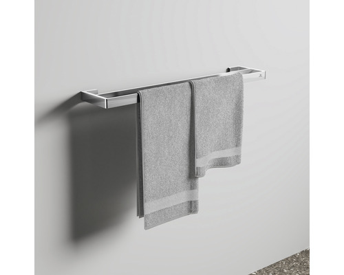 Porte-serviettes en métal avec serviettes