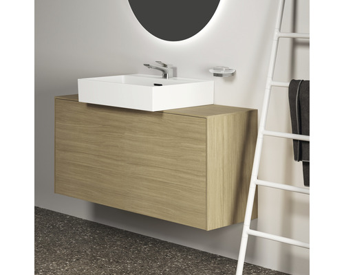 Waschtischkombination mit Unterschrank und Handtuchhalter