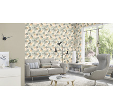 Papier peint intissé 461060 Salsa feuilles vert