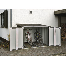 Garage à vélos pour 4 vélos 26“ 192 x 192 cm anthracite-thumb-0
