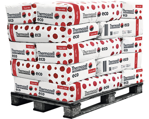 Palette de sacs d''isolation Thermozell Eco