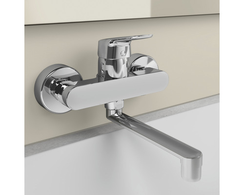 Mitigeur mural pour cuisine avec bec