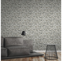 Vliestapete 36140-2 Neue Bude 2.0 Bruchstein grau