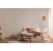 Vliestapete 36721-4 Desert Lodge Textil-Optik Uni taupe