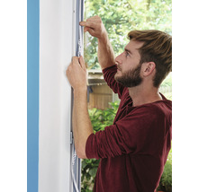 Fliegengitter für Fenster tesa Insect Stop Comfort ohne Bohren anthrazit 130x130 cm
