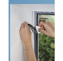 Fliegengitter für Fenster tesa Insect Stop Comfort ohne Bohren anthrazit 130x130 cm