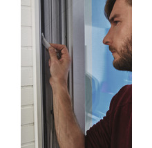Fliegengitter für Fenster tesa Insect Stop Comfort weiss ohne Bohren 130x150 cm